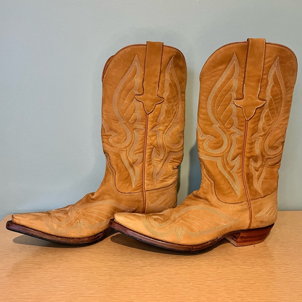 COPY - STALLION leather Ladies Cowboy Boots